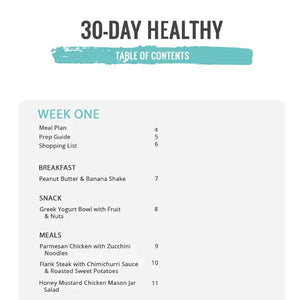 30 Day Healthy