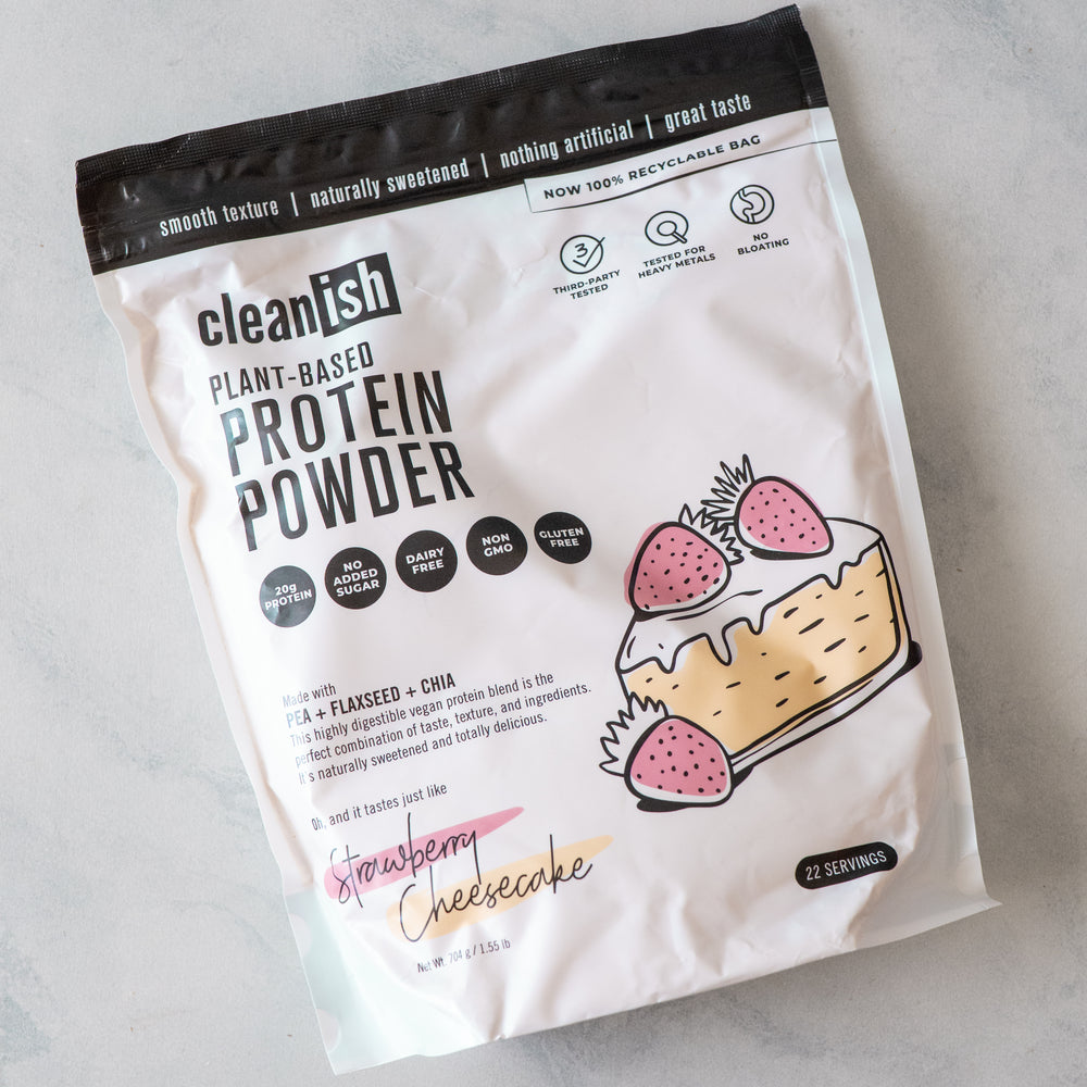 Strawberry Cheesecake Plant-Based Protein Powder