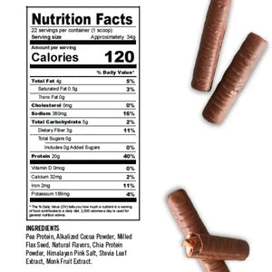 Chocolate Caramel Candy Bar Plant-Based Protein Powder